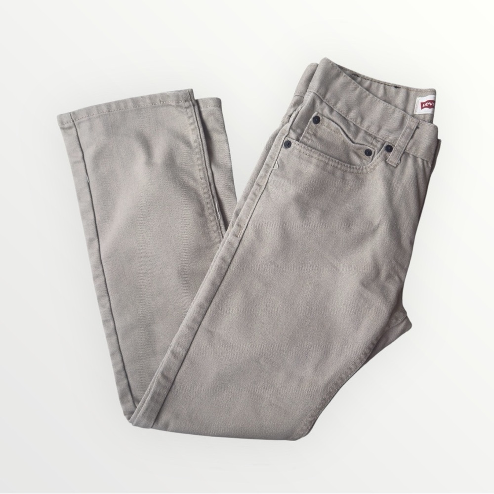 Levi’s 511 Slim Tan Khaki Boys Youth Jeans Size 16 Regular Pants